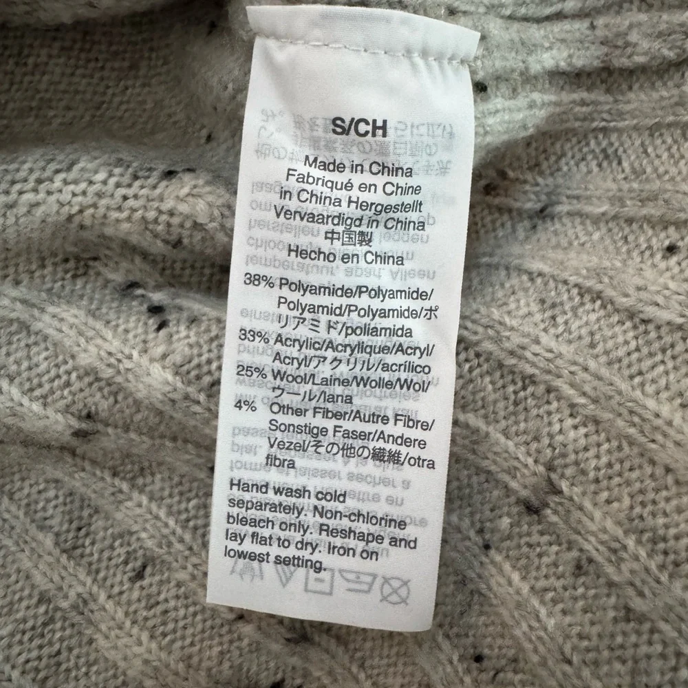 Madewell Donegal Wool Blend Turtleneck Sweater - Picture 5 of 6